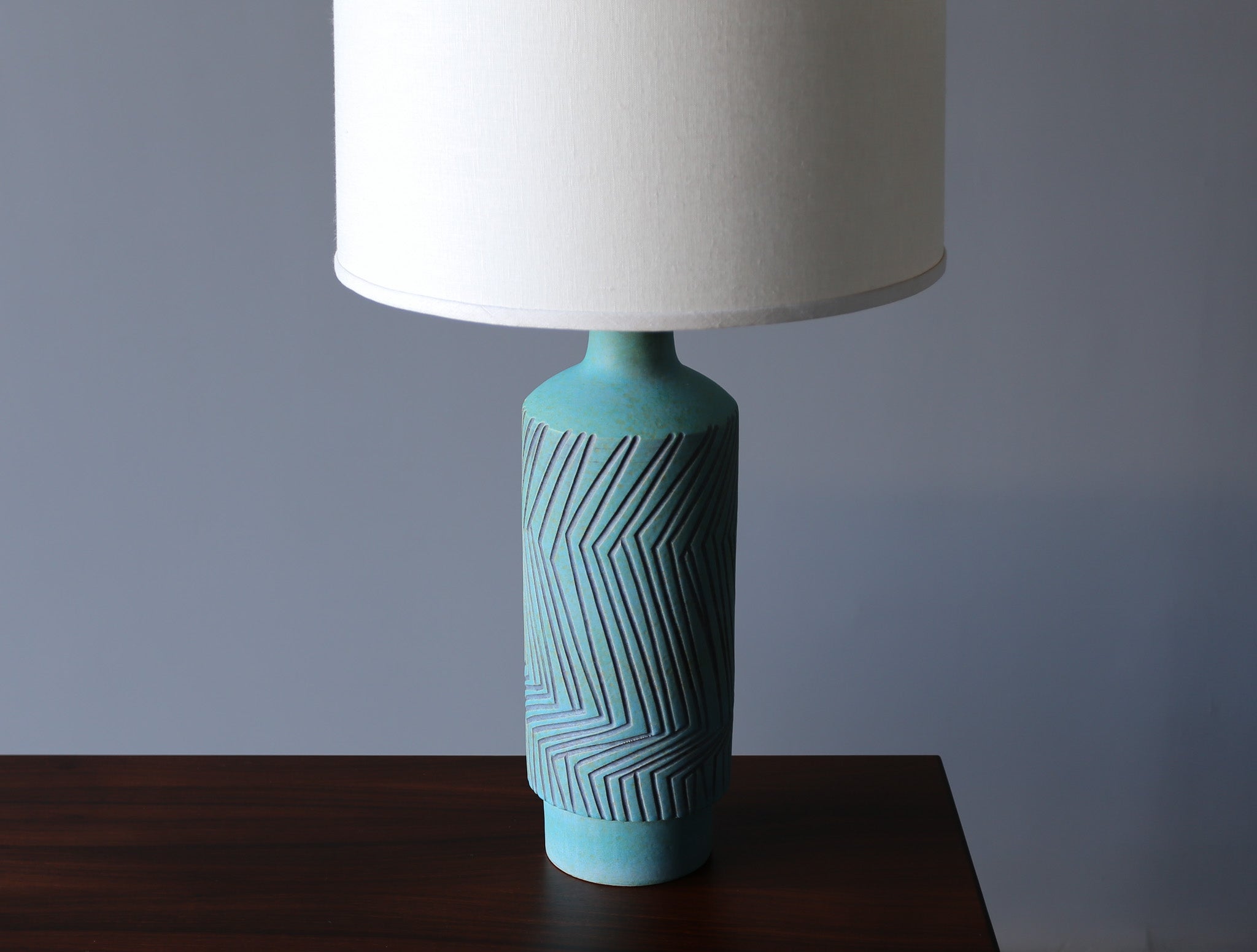 Raymor Ceramic Table Lamp, Italy, c.1960