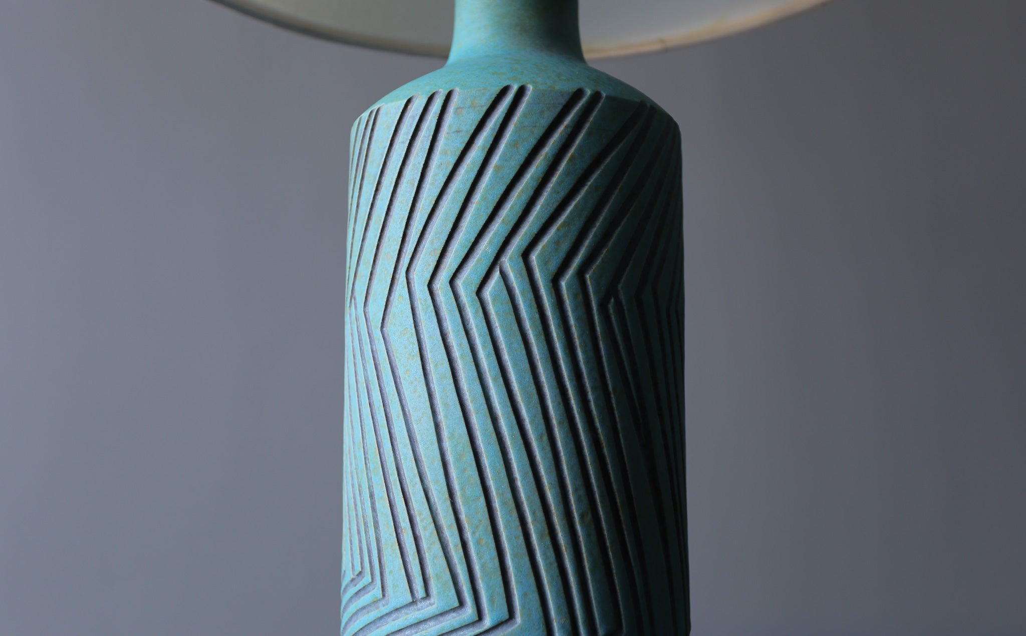 Raymor Ceramic Table Lamp, Italy, c.1960