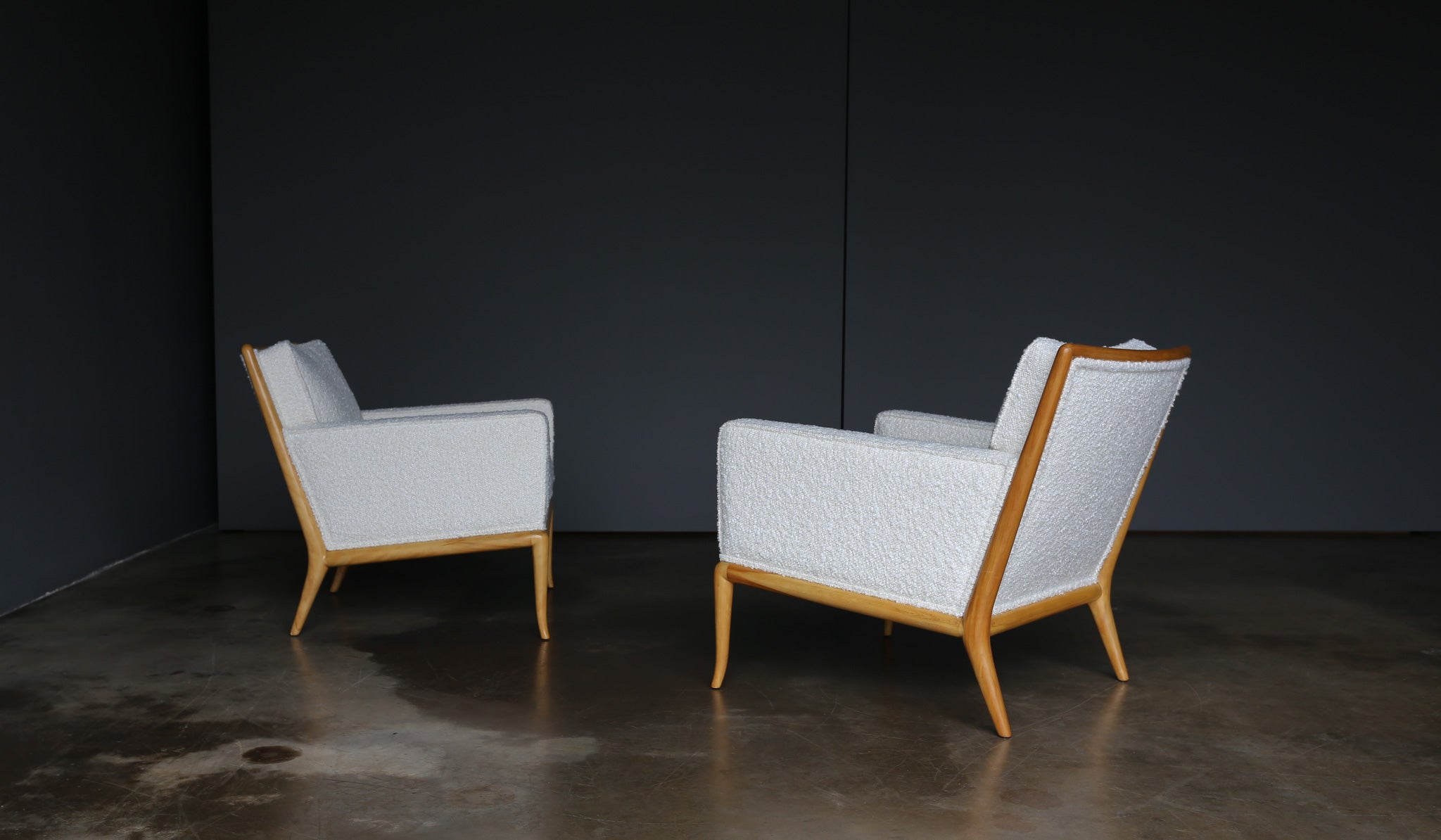 = SOLD = T.H. Robsjohn-Gibbings Lounge Chairs for Widdicomb, United States, c.1955