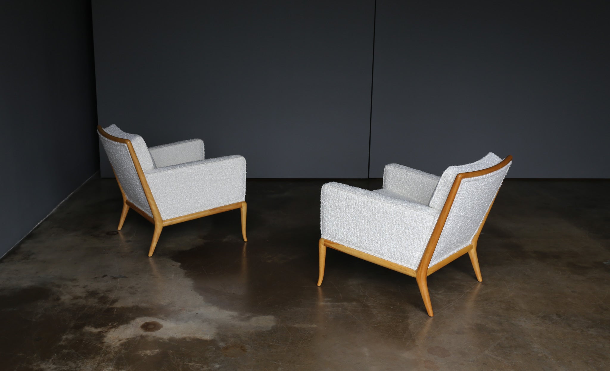 = SOLD = T.H. Robsjohn-Gibbings Lounge Chairs for Widdicomb, United States, c.1955