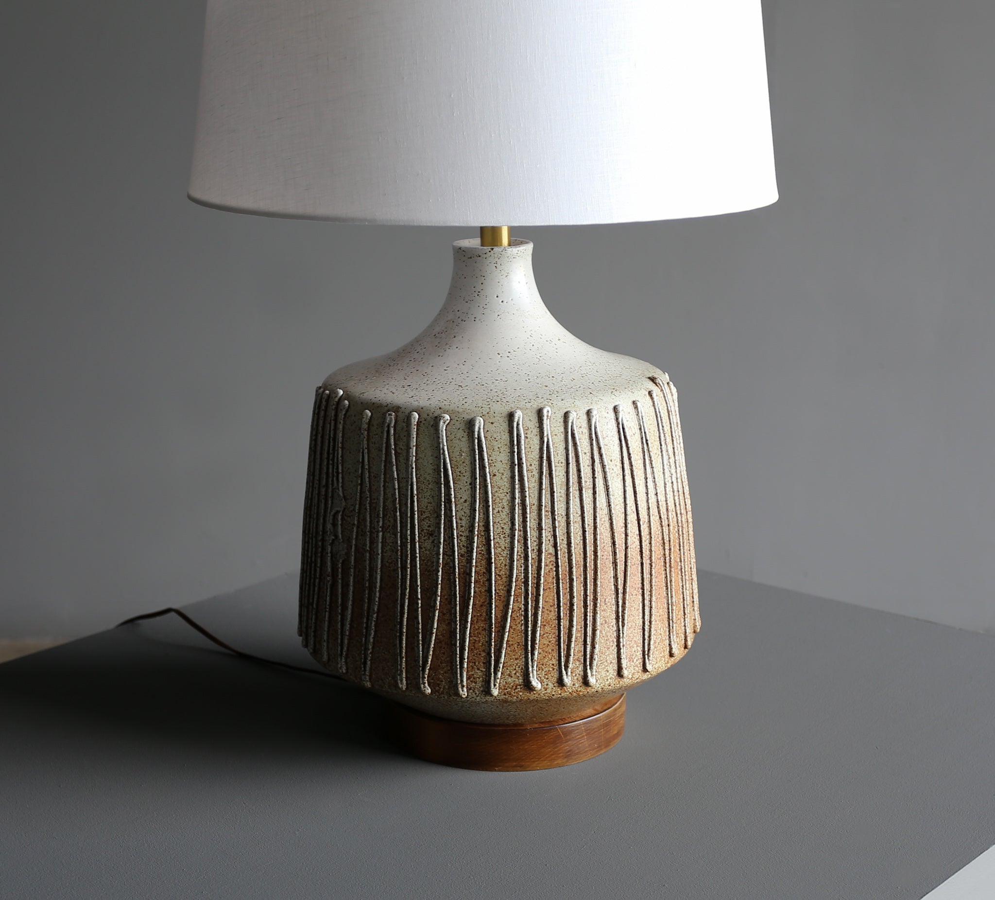 David Cressey Ceramic Table Lamp, circa 1970