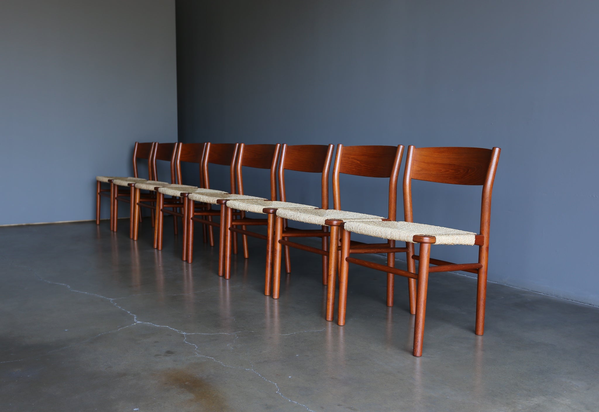 = SOLD = Børge Mogensen ‘model 157’ Dining Chairs for Søborg, Circa 1955