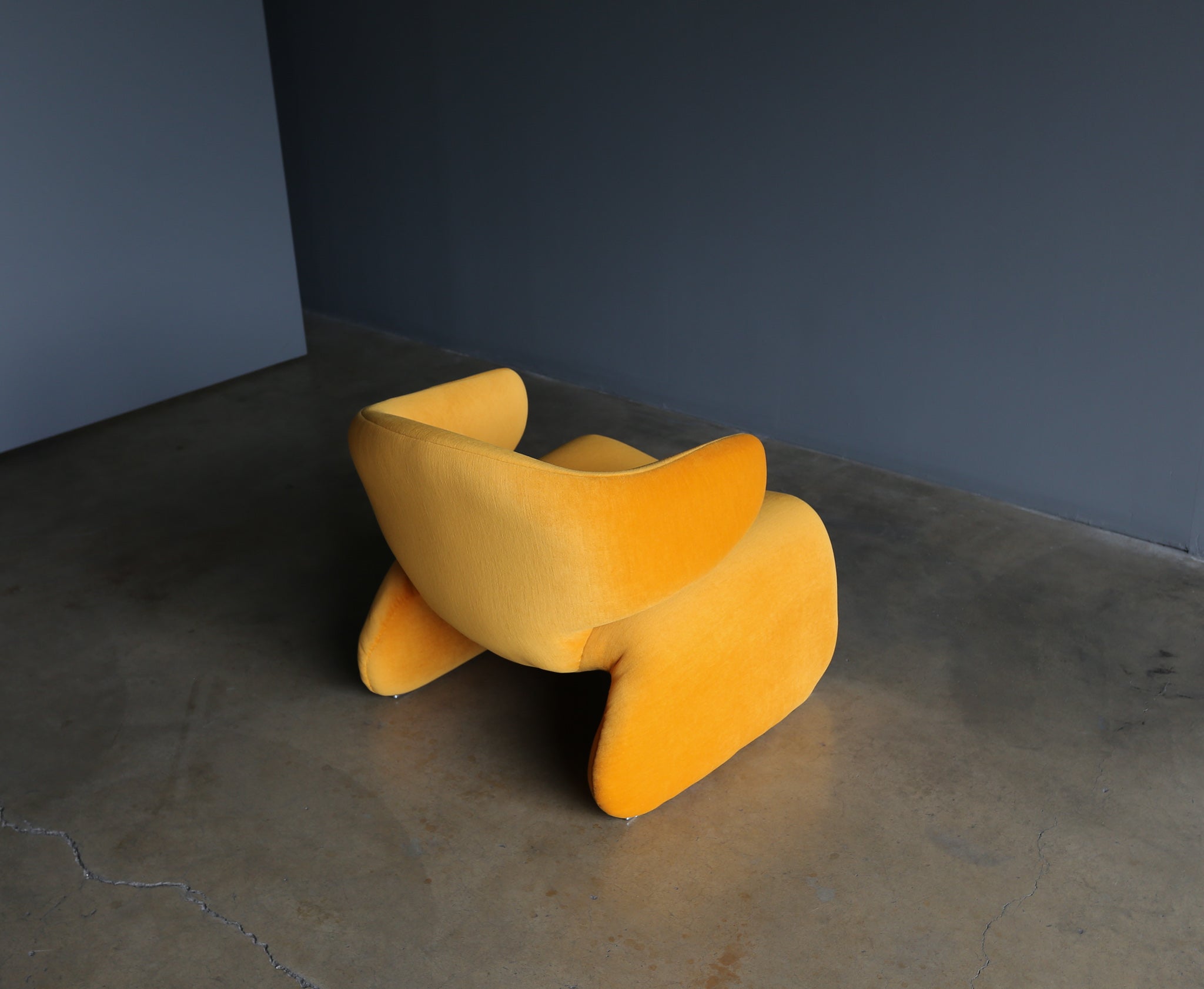 = SOLD = Olivier Mourgue “Djinn” Lounge Chairs for Airborne, Circa 1964