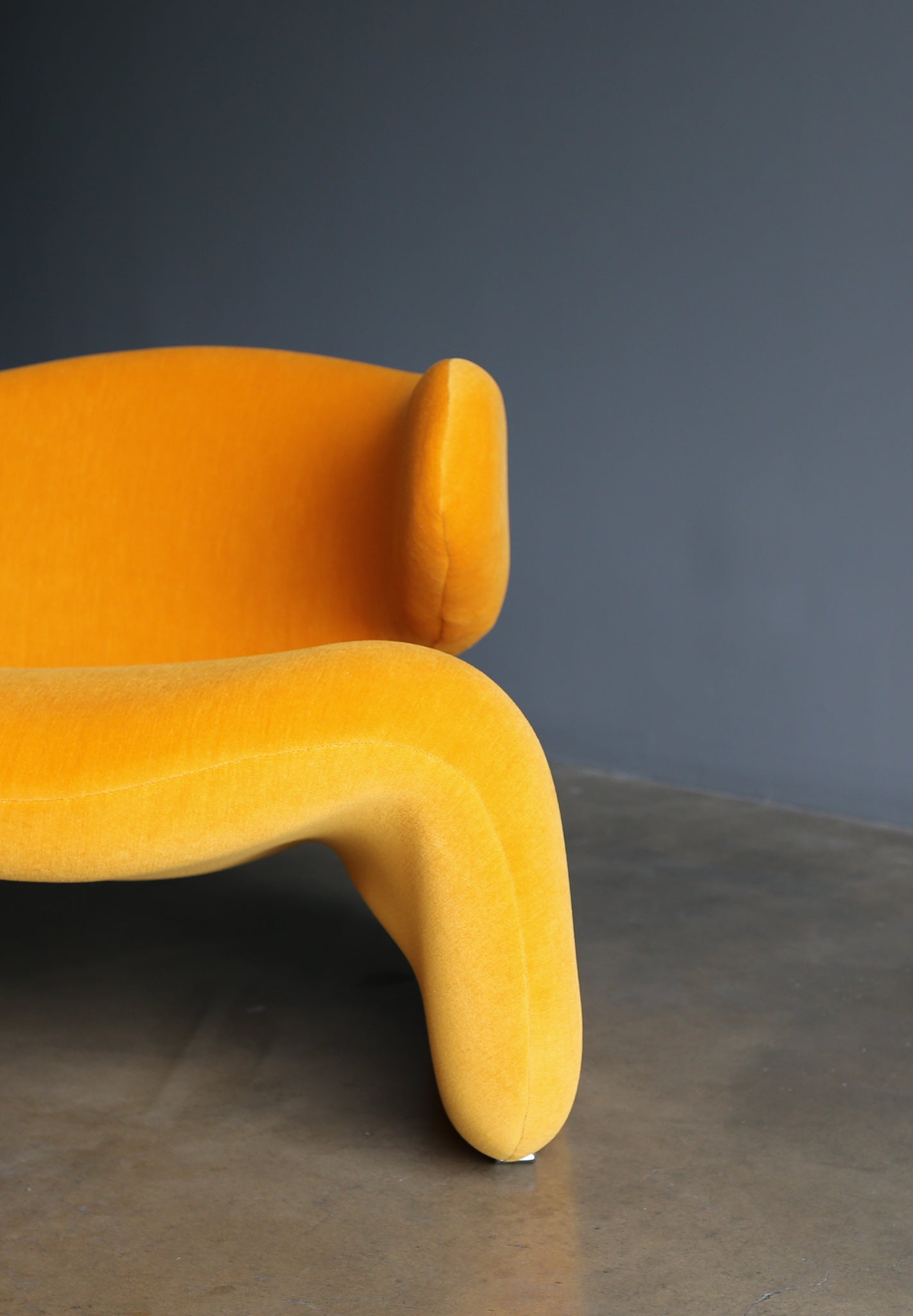 = SOLD = Olivier Mourgue “Djinn” Settee for Airborne, Circa 1964