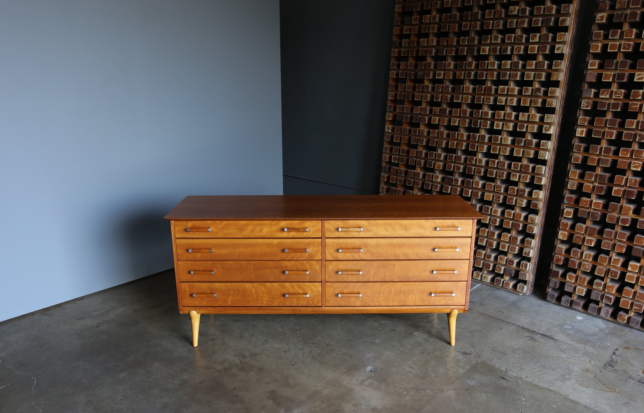 = SOLD = Renzo Rutili Chest of Drawers for Johnson Furniture Company, circa 1955