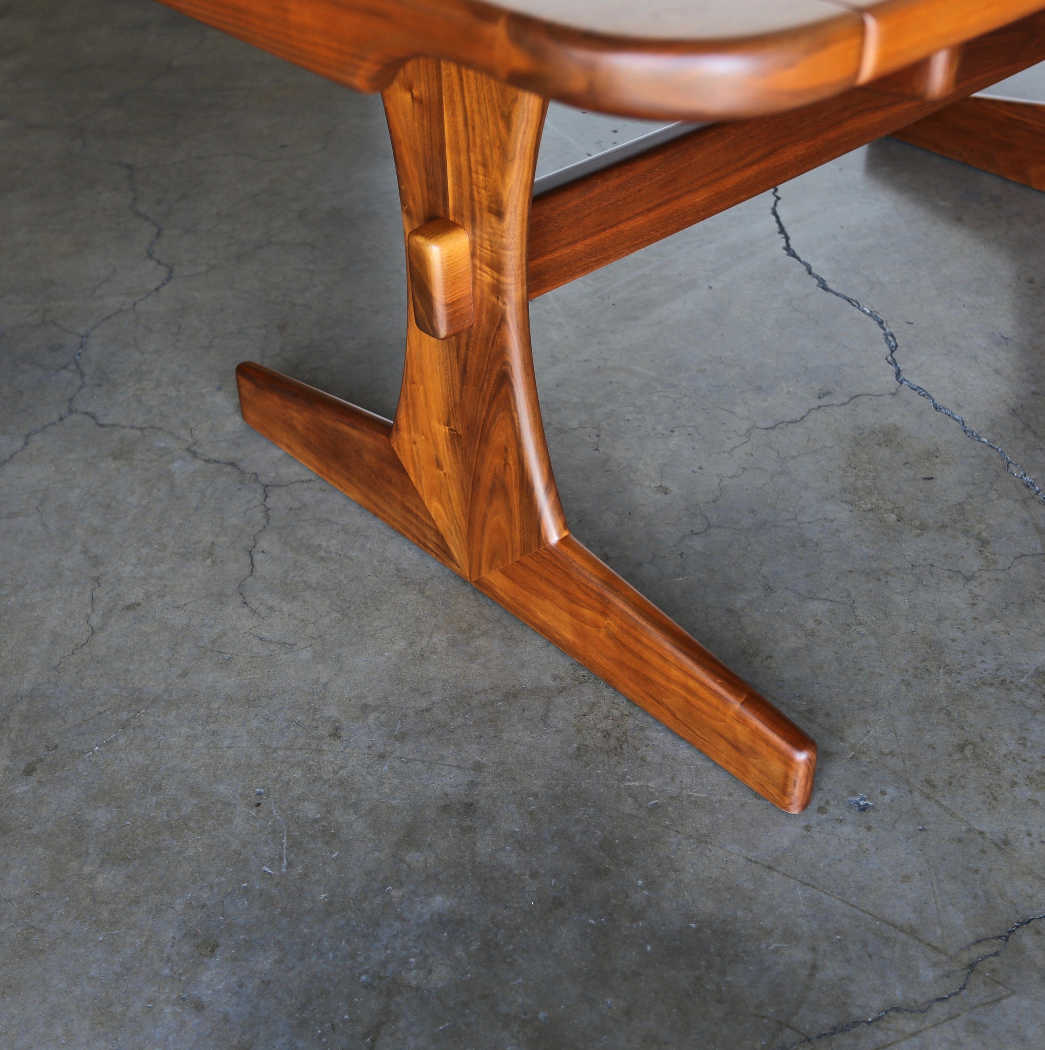 = SOLD = Lou Hodges Dining / Writing Table for California Design Group circa 1975