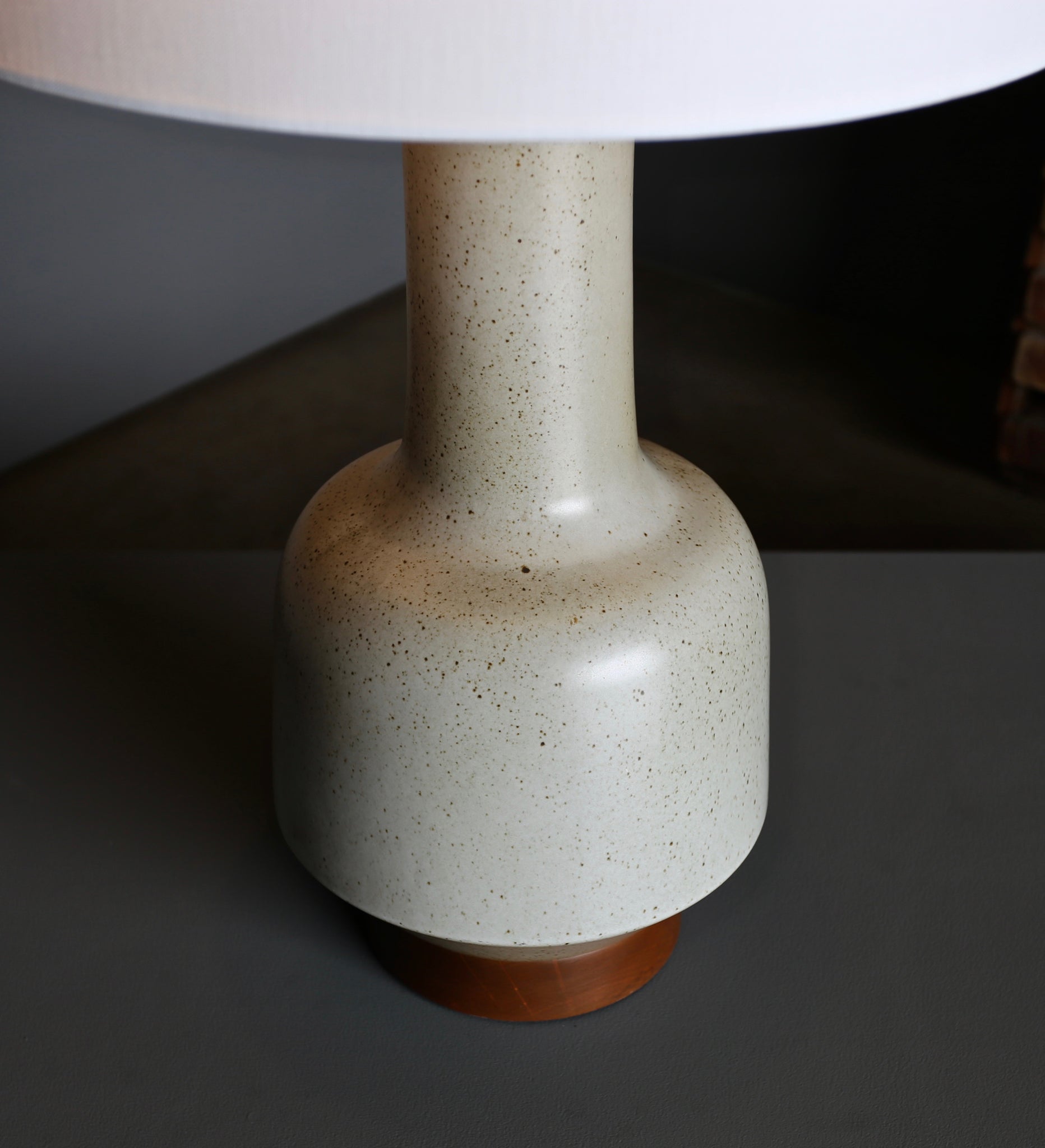= SOLD = Large Scale David Cressey Ceramic Lamp circa 1970