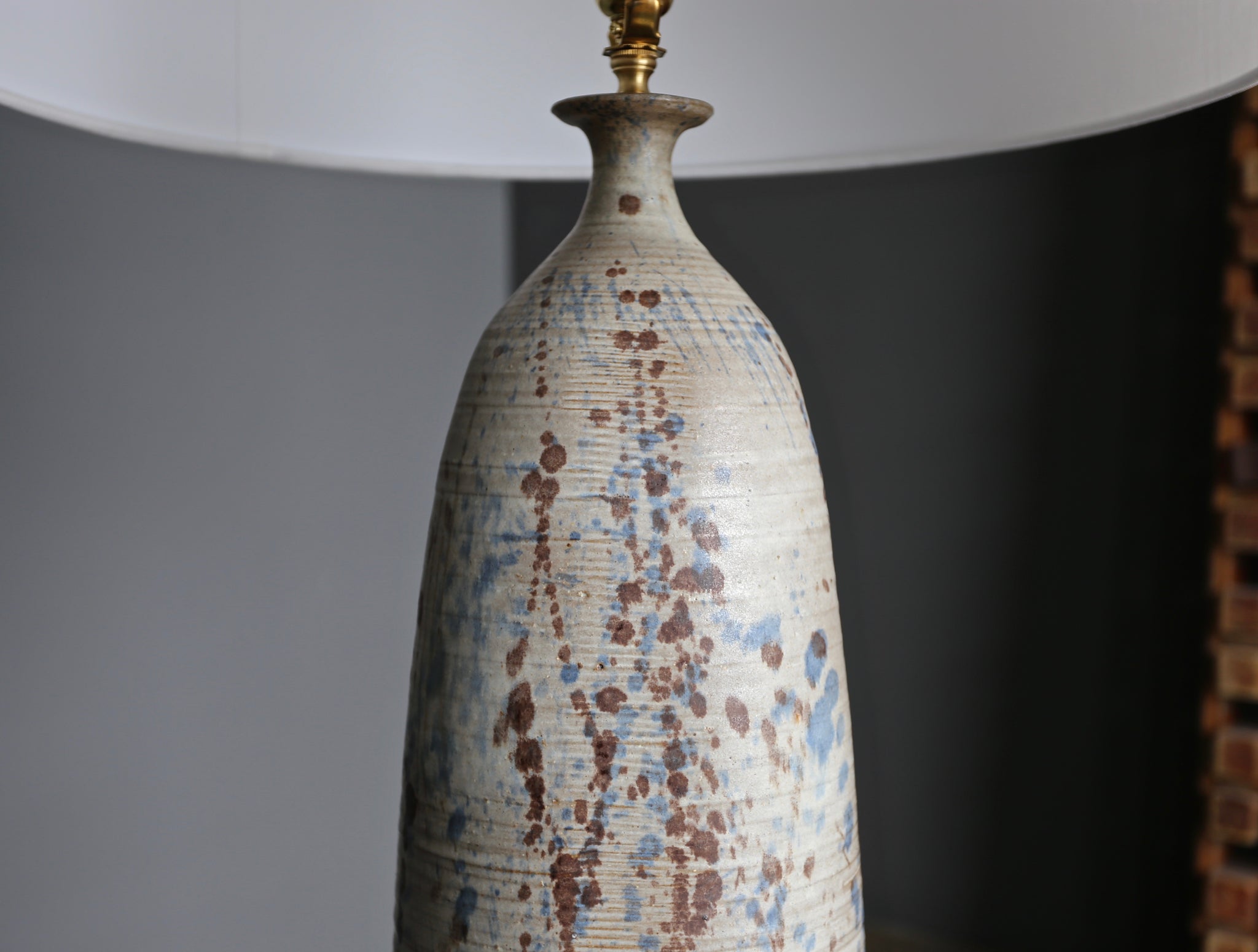 = SOLD = Otto Heino Ceramic Lamp 1979