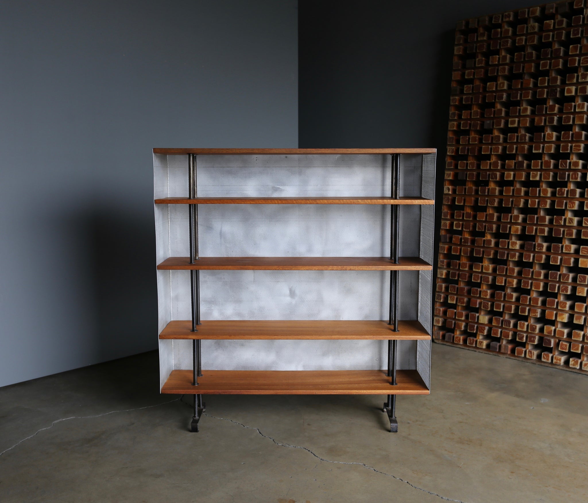= SOLD = Peter Rooke-Ley Demountable Bookcase for California Contemporary circa 1950