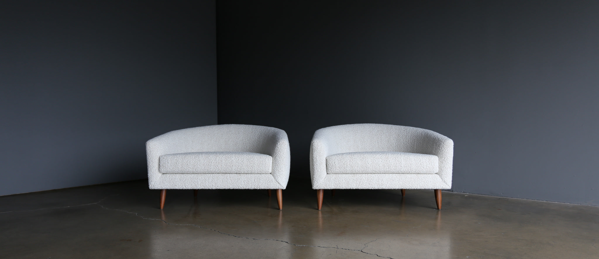 = SOLD = Adrian Pearsall " Cloud " Lounge Chairs for Craft Associates, circa 1955