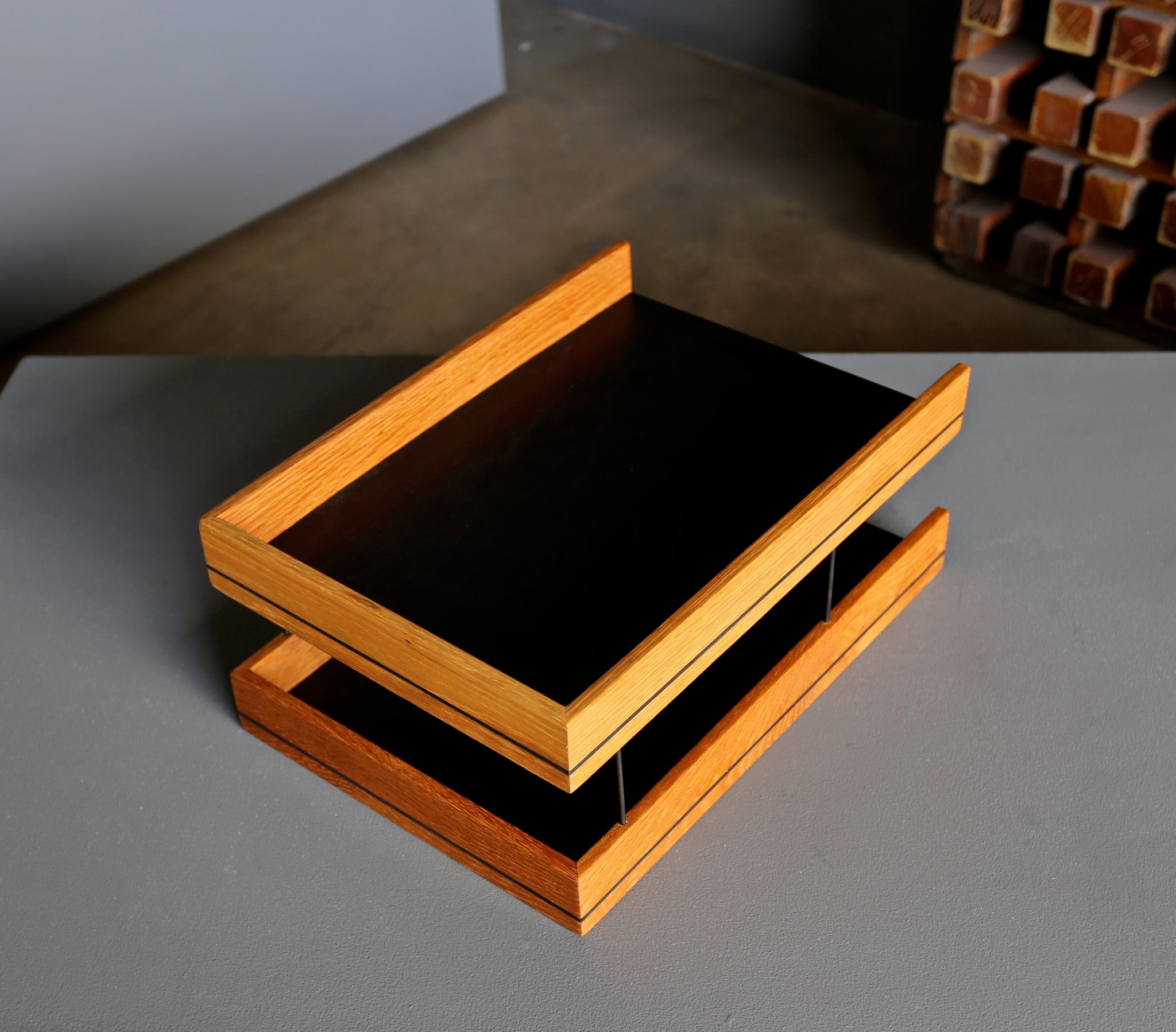 = SOLD = Modernist Letter Tray circa 1960.