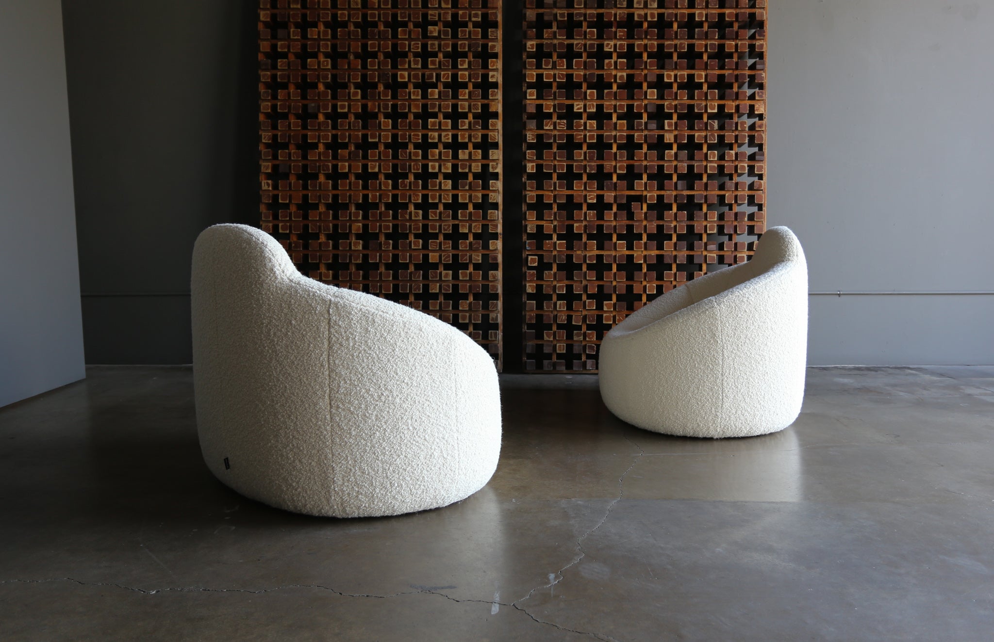 = SOLD = Pierre Paulin " Pumpkin " Lounge Chairs for Ligne Roset circa 2008