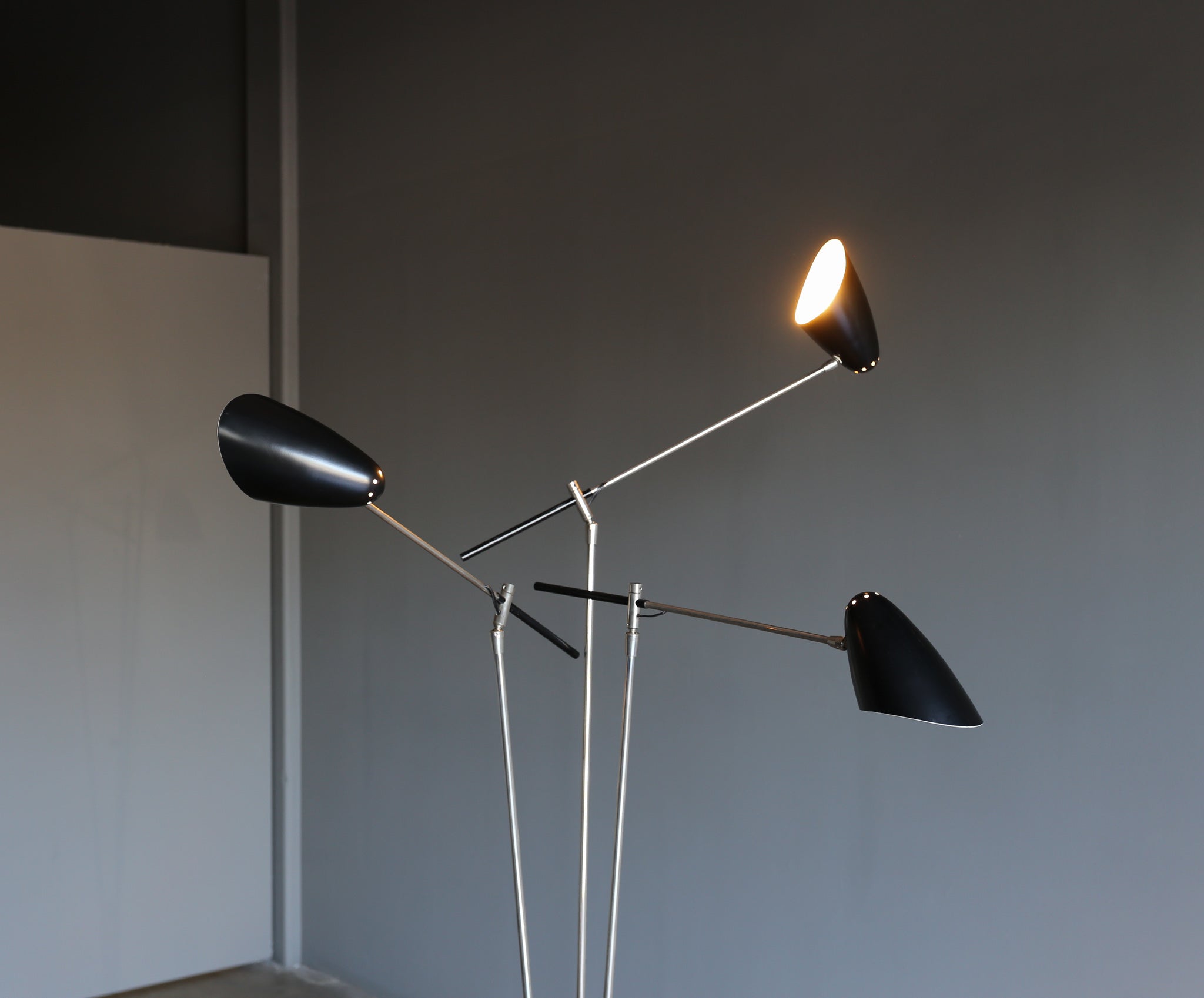 = SOLD = David Weeks Studio No. 303 Tripod Floor Lamp