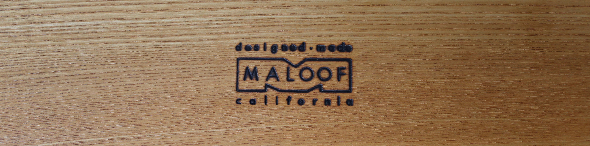 = SOLD = Sam Maloof Wall Mounted Console circa 1960