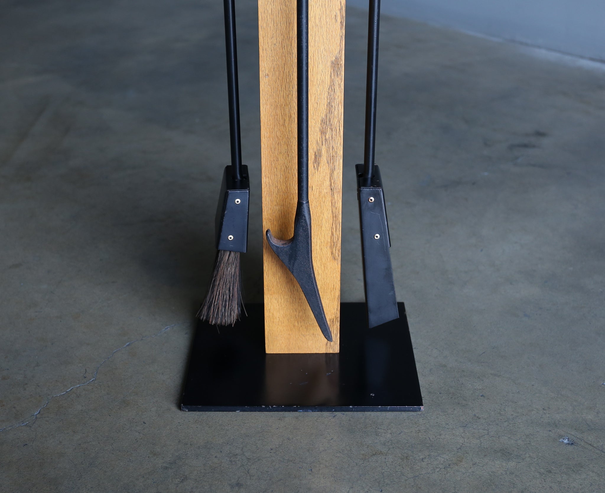 = SOLD = Modernist Fireplace Tools, circa 1970