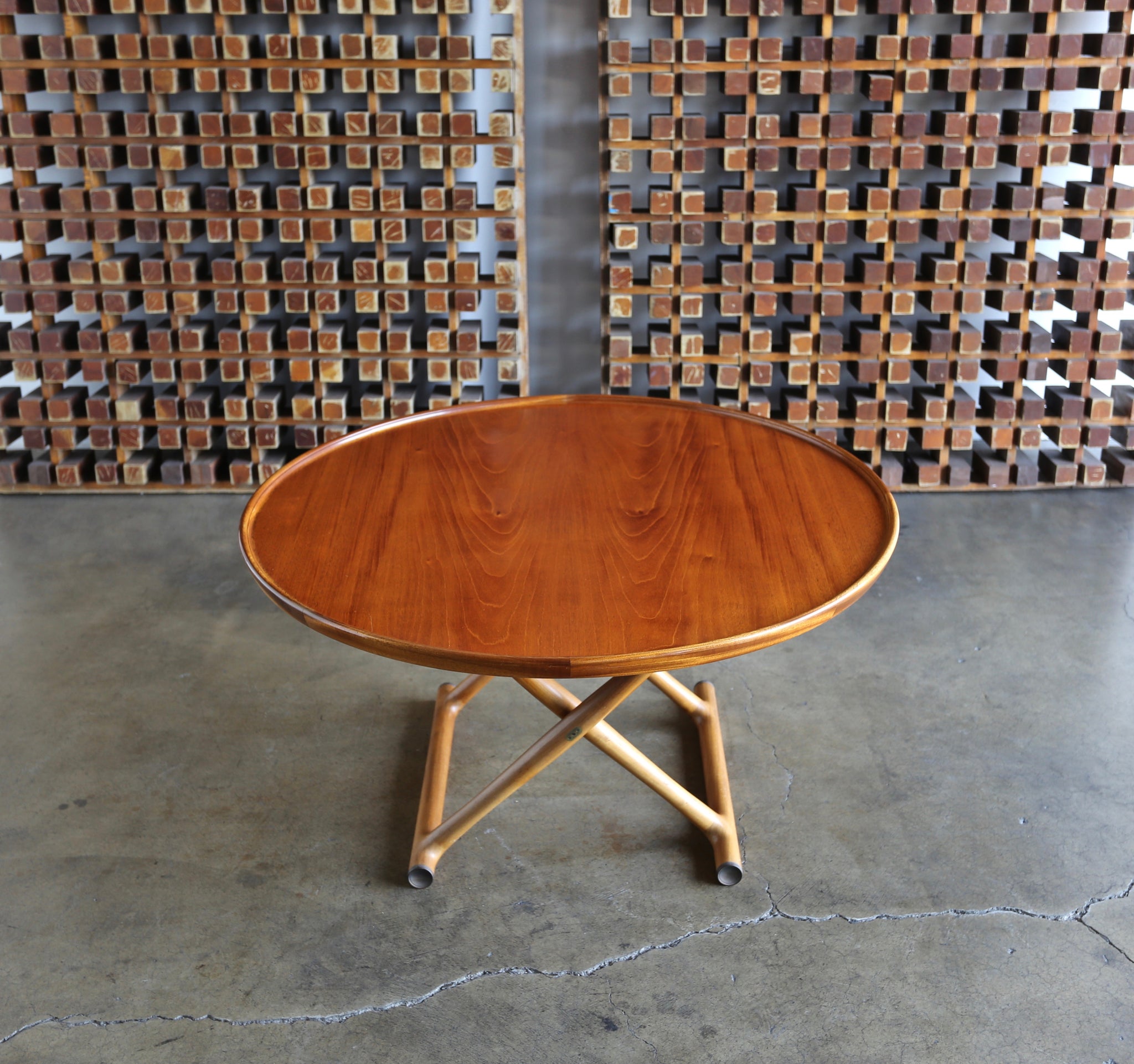 = SOLD = Large Egyptian Table by Mogens Lassen for A.J. Iversen circa 1955