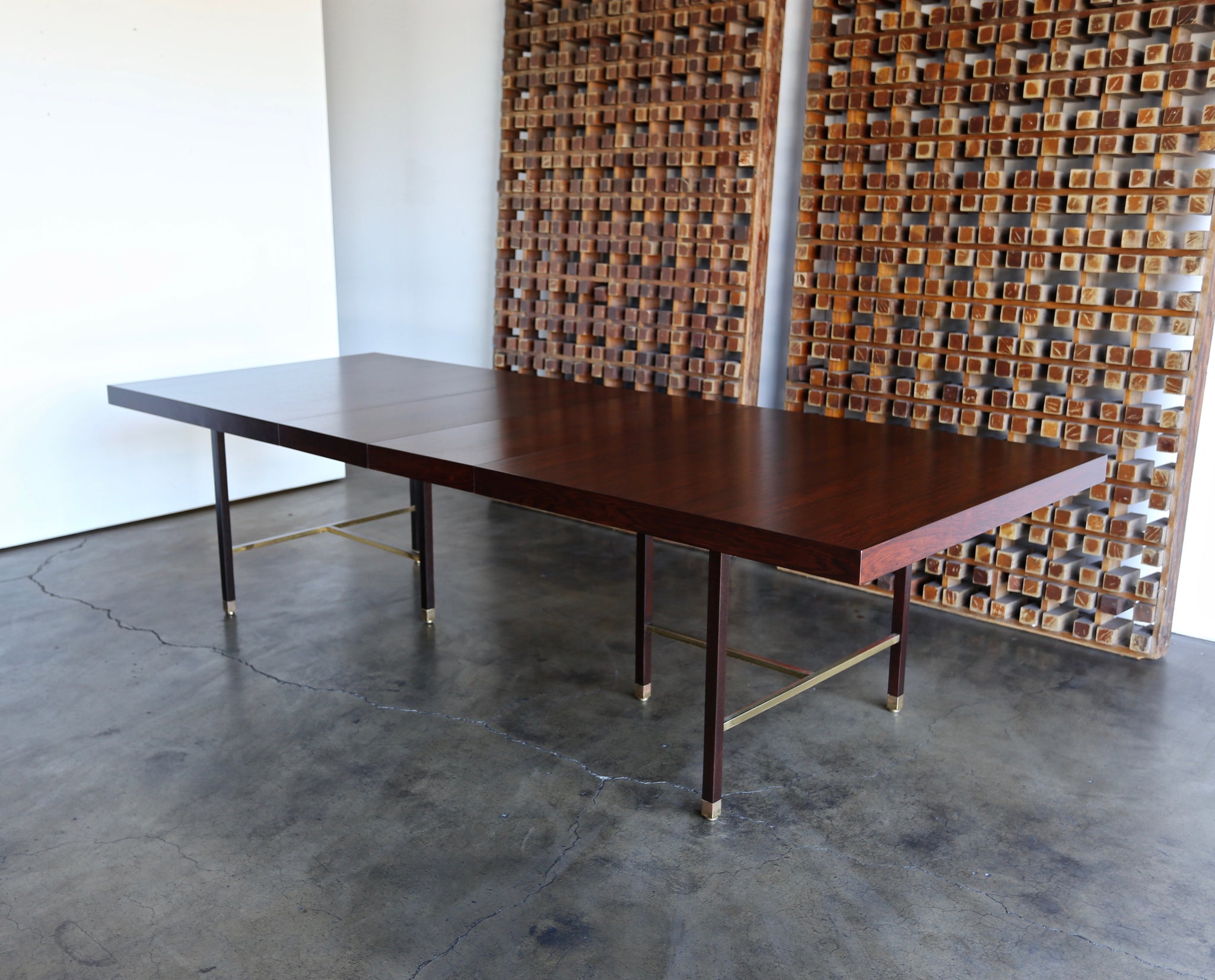 = SOLD = Harvey Probber Rosewood Dining Table circa 1950
