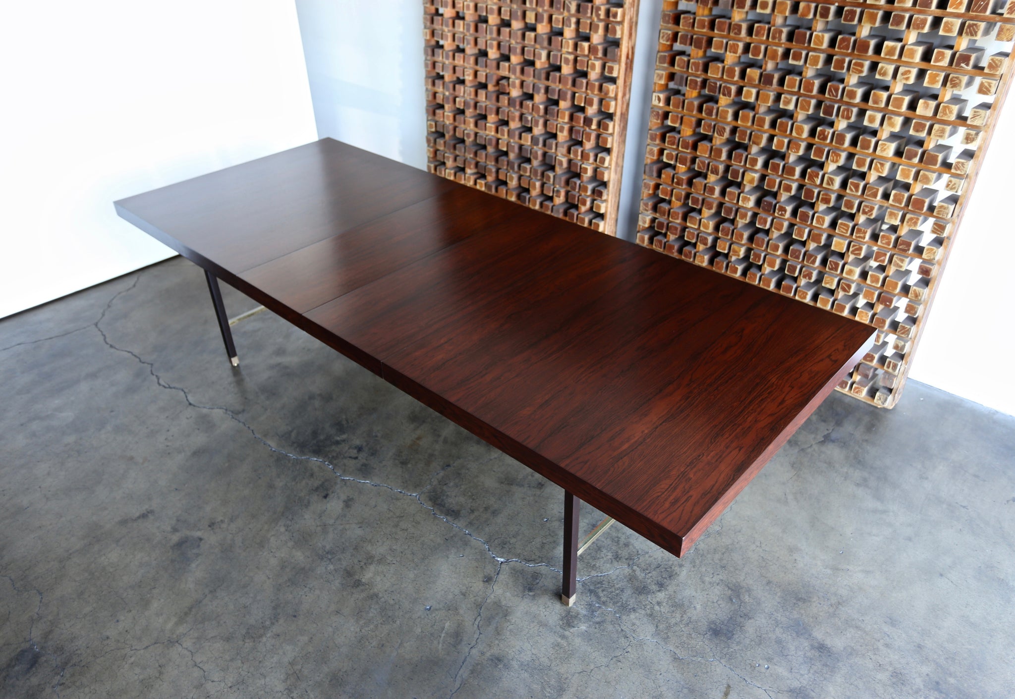 = SOLD = Harvey Probber Rosewood Dining Table circa 1950