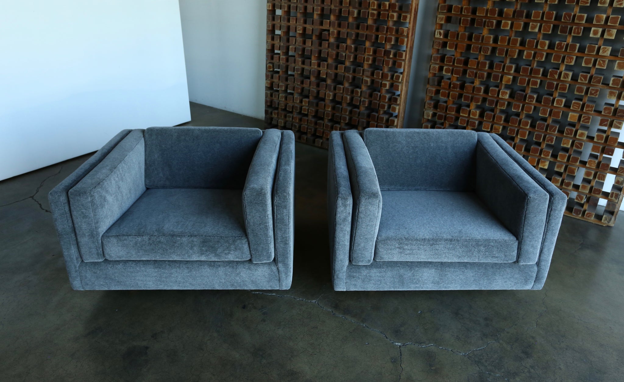 = SOLD = Harvey Probber Lounge Chairs, circa 1960